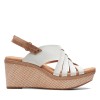 Clarks - Elleri Grace White Leather